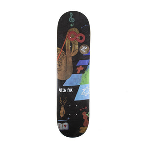 Magenta Fox Zoo Series Deck - 8.25"