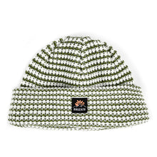 Load image into Gallery viewer, Magenta Stripe Beanie - Green