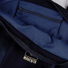 Load image into Gallery viewer, Magenta Besace Bag - Navy