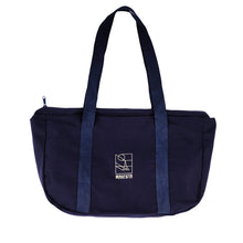 Load image into Gallery viewer, Magenta Besace Bag - Navy
