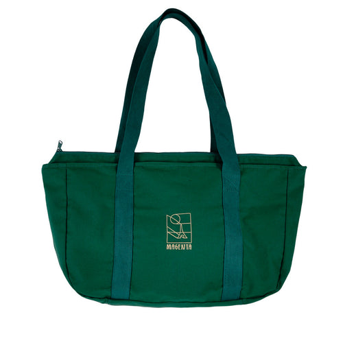 Magenta Besace Bag - Green