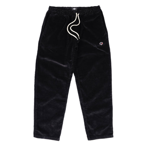 Magenta Loose Cord Pants - Black