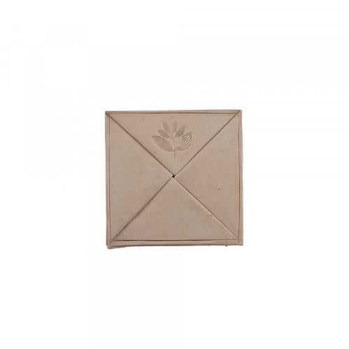 Magenta Morrocan Coin Pouch - Beige