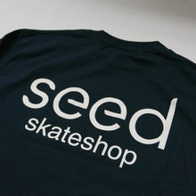 Load image into Gallery viewer, Seed Shop Logo Longsleeve - Navy