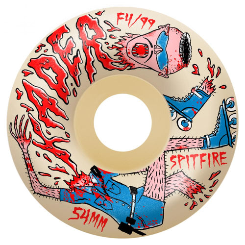 Spitfire Formula Four Kader Neckface 99d Radial Wheels - 54mm