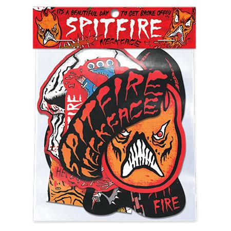 Spitfire Neckface Sticker Pack