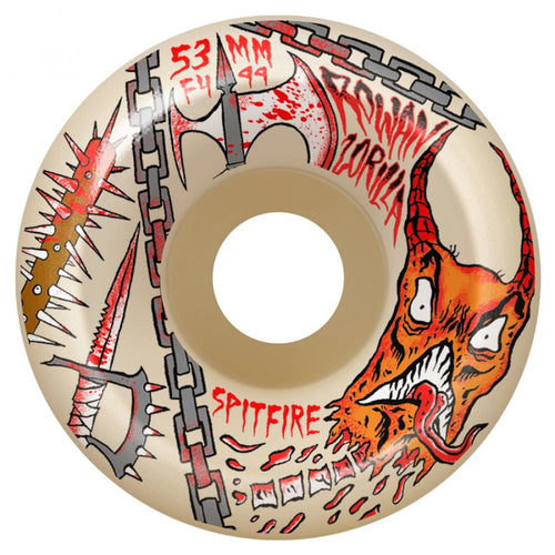 Spitfire Formula Four Rowan Neckface Conical Full 99d Wheels - 53mm