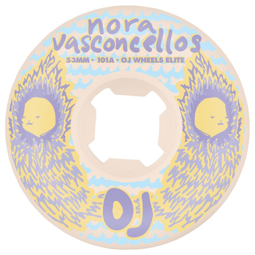 OJ Nora Waves Elite EZ Edge 101a Wheels - 53mm