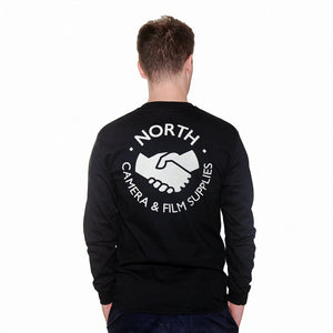North Supplies Logo Long Sleeve - Black/Sand