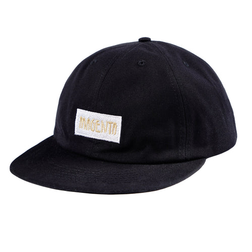 Magenta OG Script 6P Cap - Black