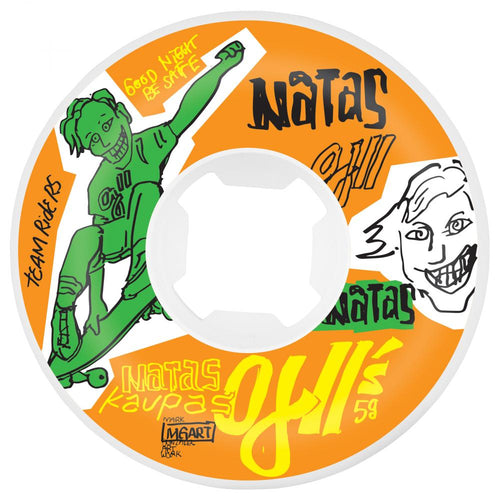 OJ Natas 2 Hardline 95a Wheels - 58mm