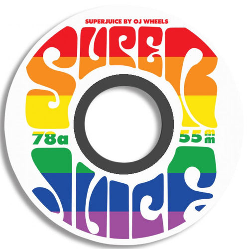 OJ Rainbow Mini Super Juice 78a Wheels - 55mm