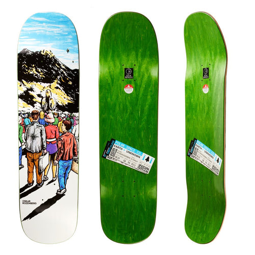 Polar Skate Co Oski Space Settlers Deck - Arigato Shape