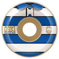 Spitfire Oski Stripes Formula Four 99d Wheels - 54mm