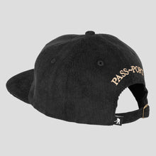 Load image into Gallery viewer, Pass~Port Bloodhound 5 Panel Cap - Black