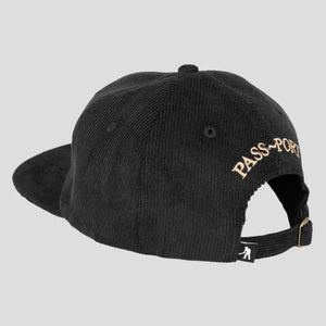 Pass~Port Bloodhound 5 Panel Cap - Black