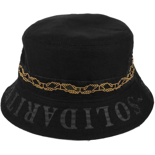 Pass~Port Intersolid Reversible Bucket Hat - Black