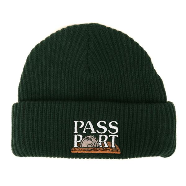 Pass~Port Circle Saw Beanie - Forrest Green