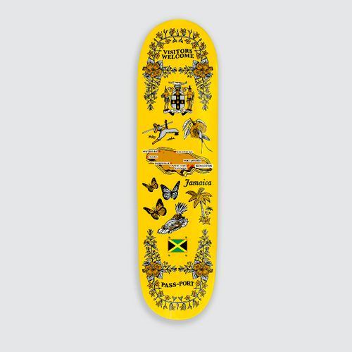 Pass-Port International Tea Towels Deck Jamaica - 8.25