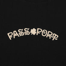 Load image into Gallery viewer, Pass~Port Sham Embroidery Tee - Black