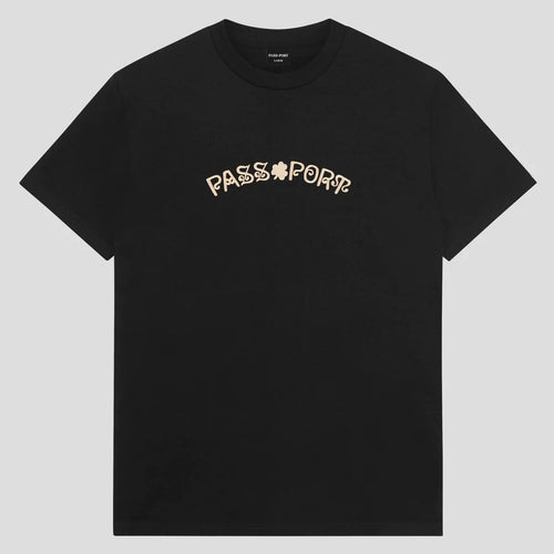 Pass~Port Sham Embroidery Tee - Black
