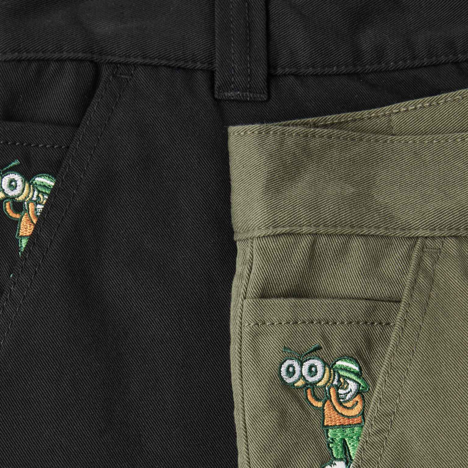 Polar Skate Co '93! Cargo Pants - Black - Seed Skateshop