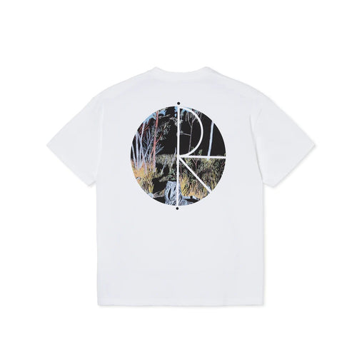 Polar Skate Co Forest Fill Logo Tee - White