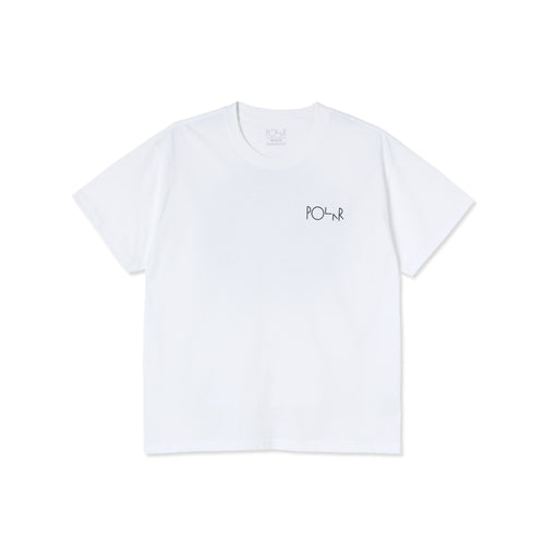 Polar Skate Co Moving Sheep Fill Logo Tee - White