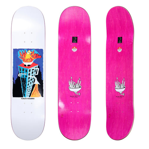 Polar Skate Co Hjalte Burning Zinc Deck - 8