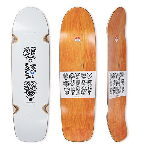 Polar Skate Co Sanbongi Faces (Wheel Wells) Deck - Surf Jr