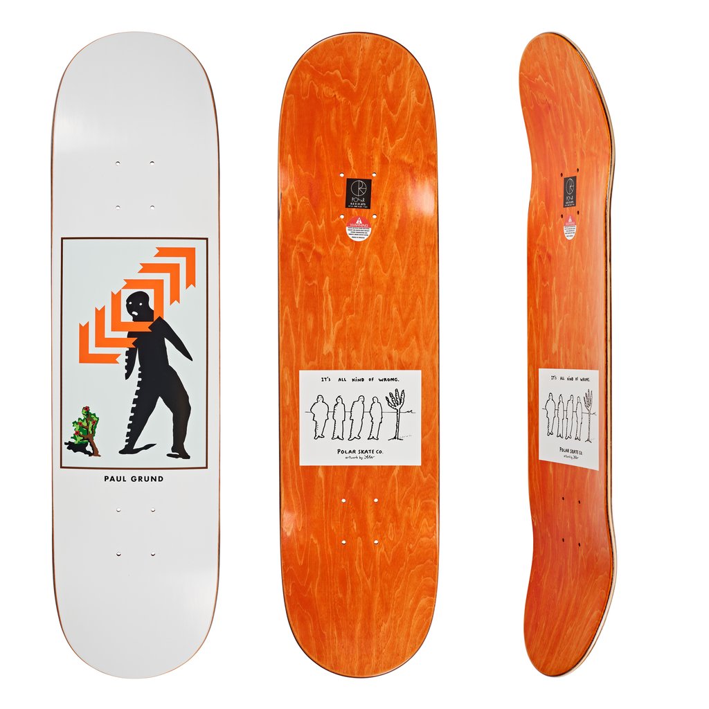 Polar Skate Co Grund Framed Deck - 8.0