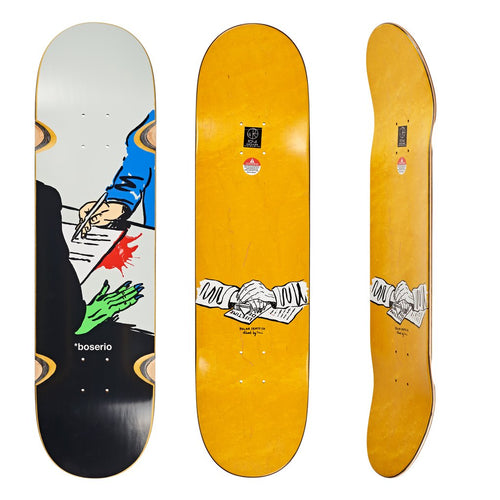 Polar Skate Co Boserio Lifetime Deal Deck (with wheel wells) - 8.25