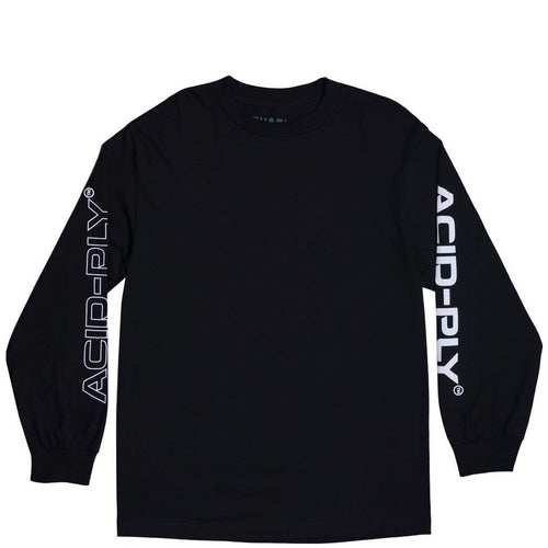 Quasi Acid-Ply Longsleeve Tee - Black