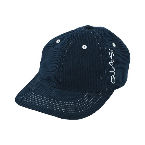 Quasi Scribble Six Panel Cap - Navy