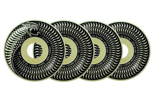 Spitfire Formula Four Venomous Radial Slim Glow 99d Wheels - 52mm