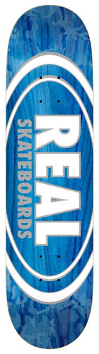 Real Team Oval Pearl Patterns Deck - 7.75