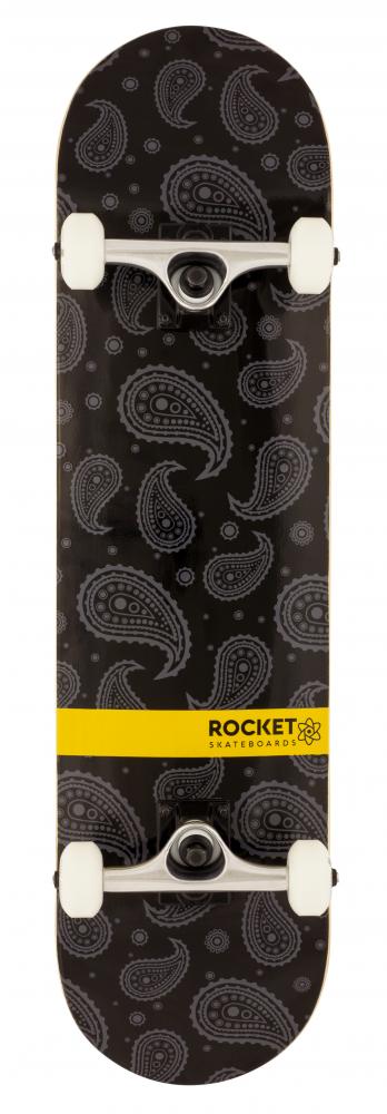 Rocket Distinct Series Paisley Complete Skateboard - 8