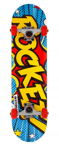 Rocket Popart Mini Complete Skateboard - 7.5