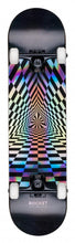 Load image into Gallery viewer, Rocket Prism Silver Foil Complete Skateboard - 7.75&quot;