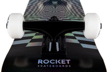 Load image into Gallery viewer, Rocket Prism Silver Foil Complete Skateboard - 7.75&quot;