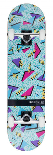 Rocket Distinct Series Retro Complete Skateboard - 7.75