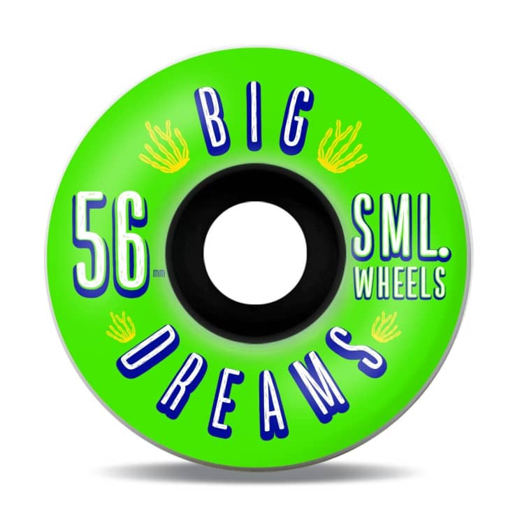 SML Succulent Greenies V-Cut 92a Wheels - 56mm