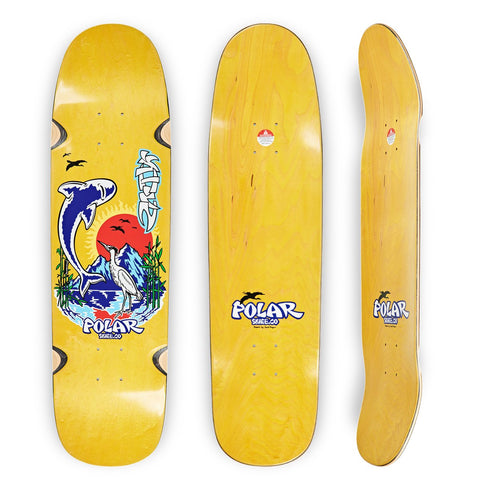 Polar Skate Co Shin Mt Fuji Deck - Surf Jr