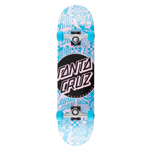 Santa Cruz Flier Dot Complete Skateboard - 8.0