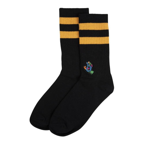 Santa Cruz Screaming Hand Fusion Sock - Black