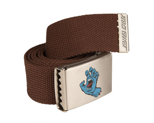 Santa Cruz Screaming Hand Belt - Sepia