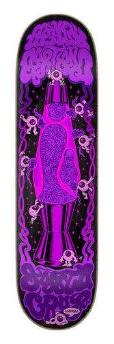 Santa Cruz Gartland Lava Lamp Deck - 8.28