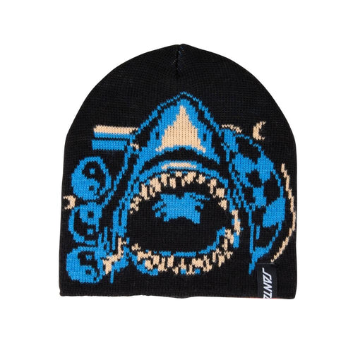 Santa Cruz Shark Trip Beanie - Black