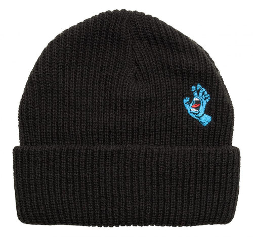Santa Cruz Mini Screaming Hand Beanie - Black