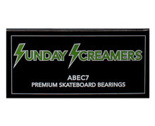 Load image into Gallery viewer, Sunday Hardware ABEC 7 Screamers Bearings
